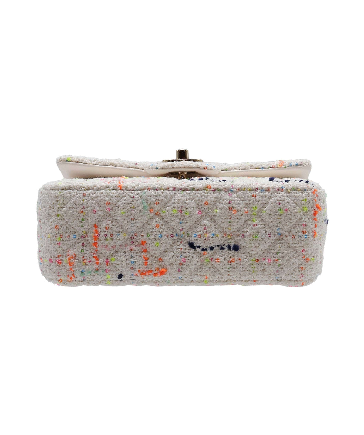 CHANEL TWEED sequins WHITE DXBS2904