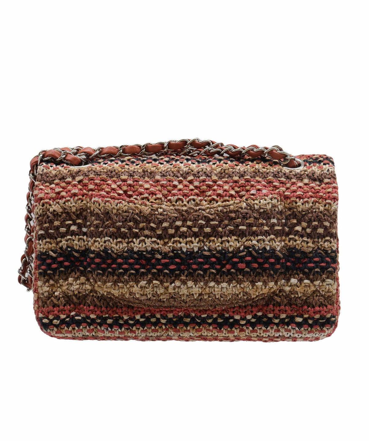 Chanel Tweed "striped" Multicolor Classic Flap - DXBS2770