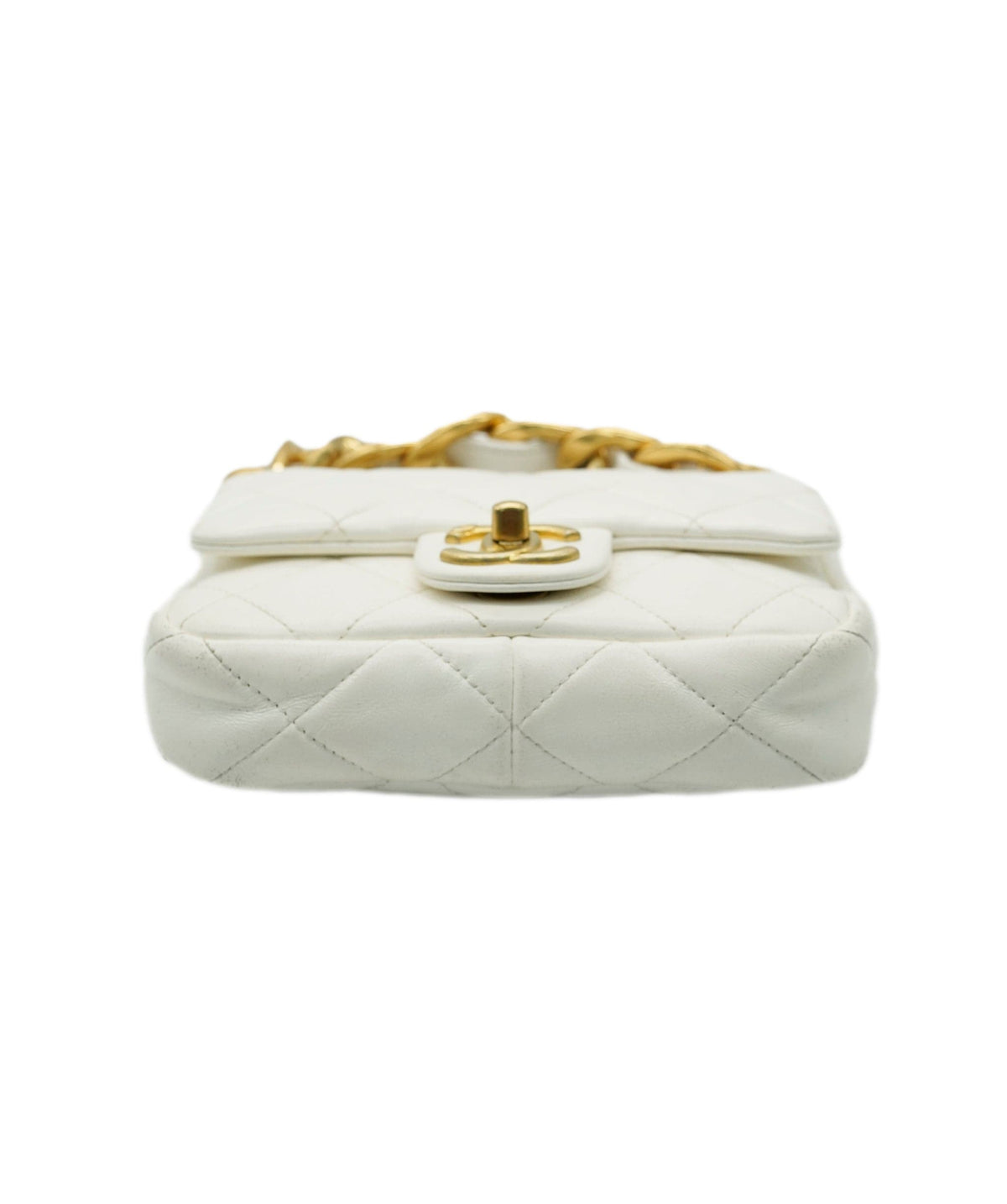 Chanel white funky town bag mini 22S AGL2554