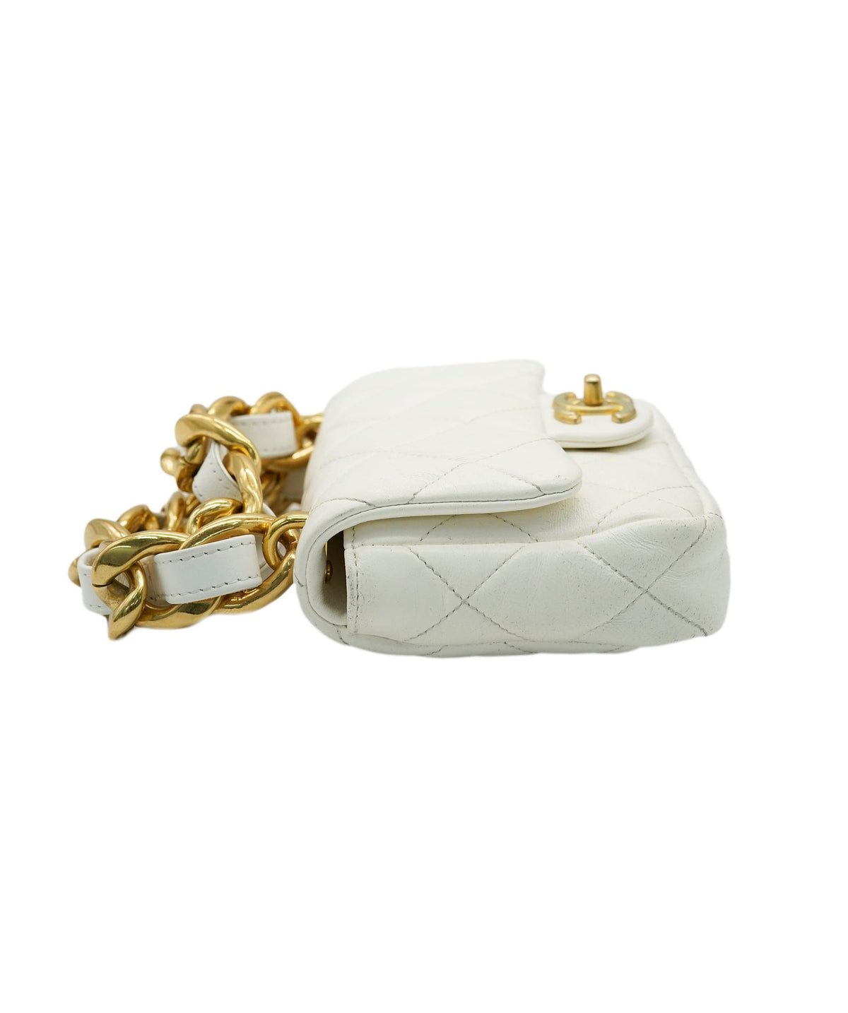 Chanel white funky town bag mini 22S AGL2554