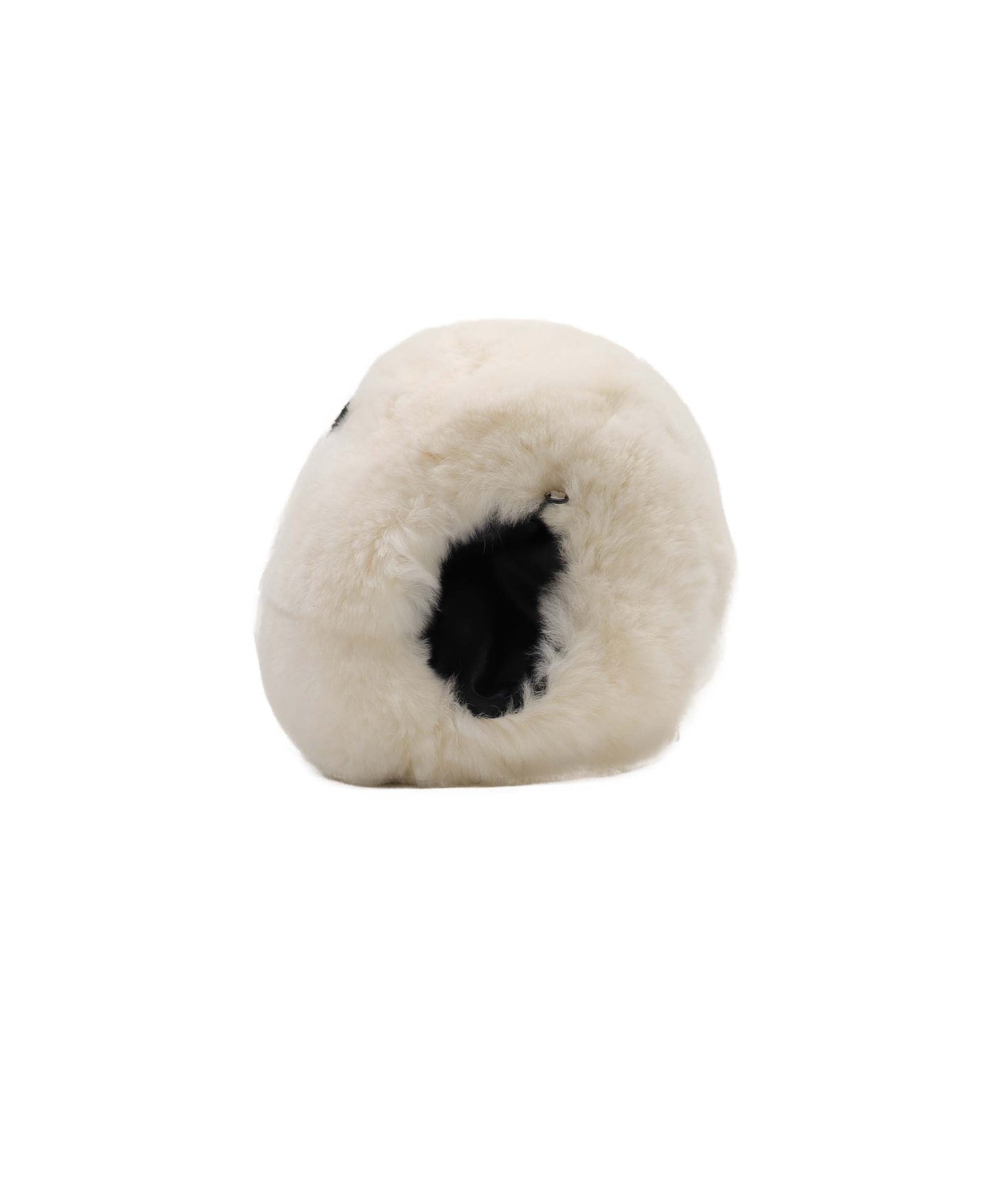 Vintage Chanel Fur Muff Bag Hand Warmer Chain Shoulder bag - DXBS3066