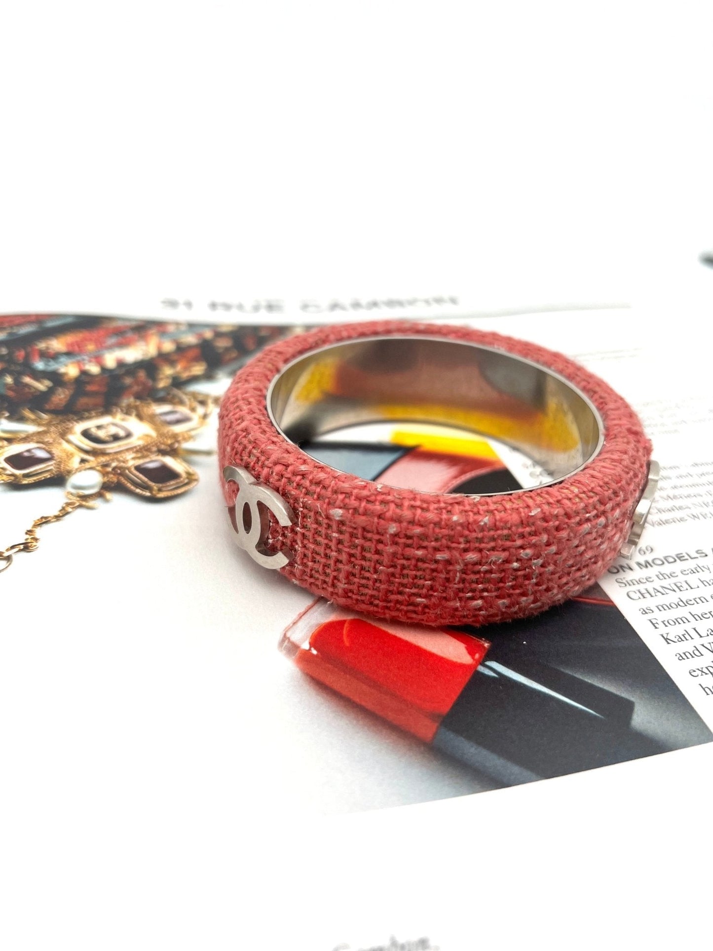Chanel - Bracelet rose