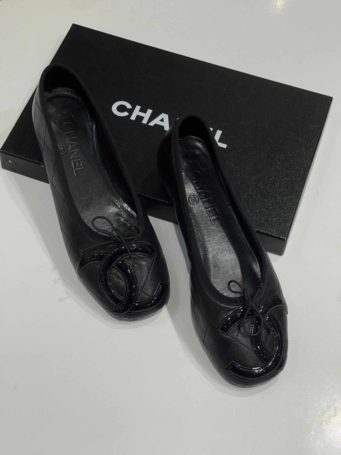 Chanel - Ballerines CC