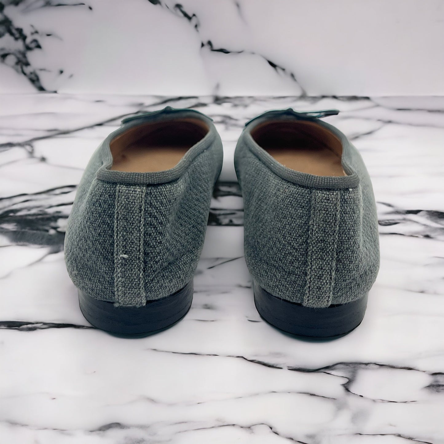 Chanel Ballerines Gris 36,5
