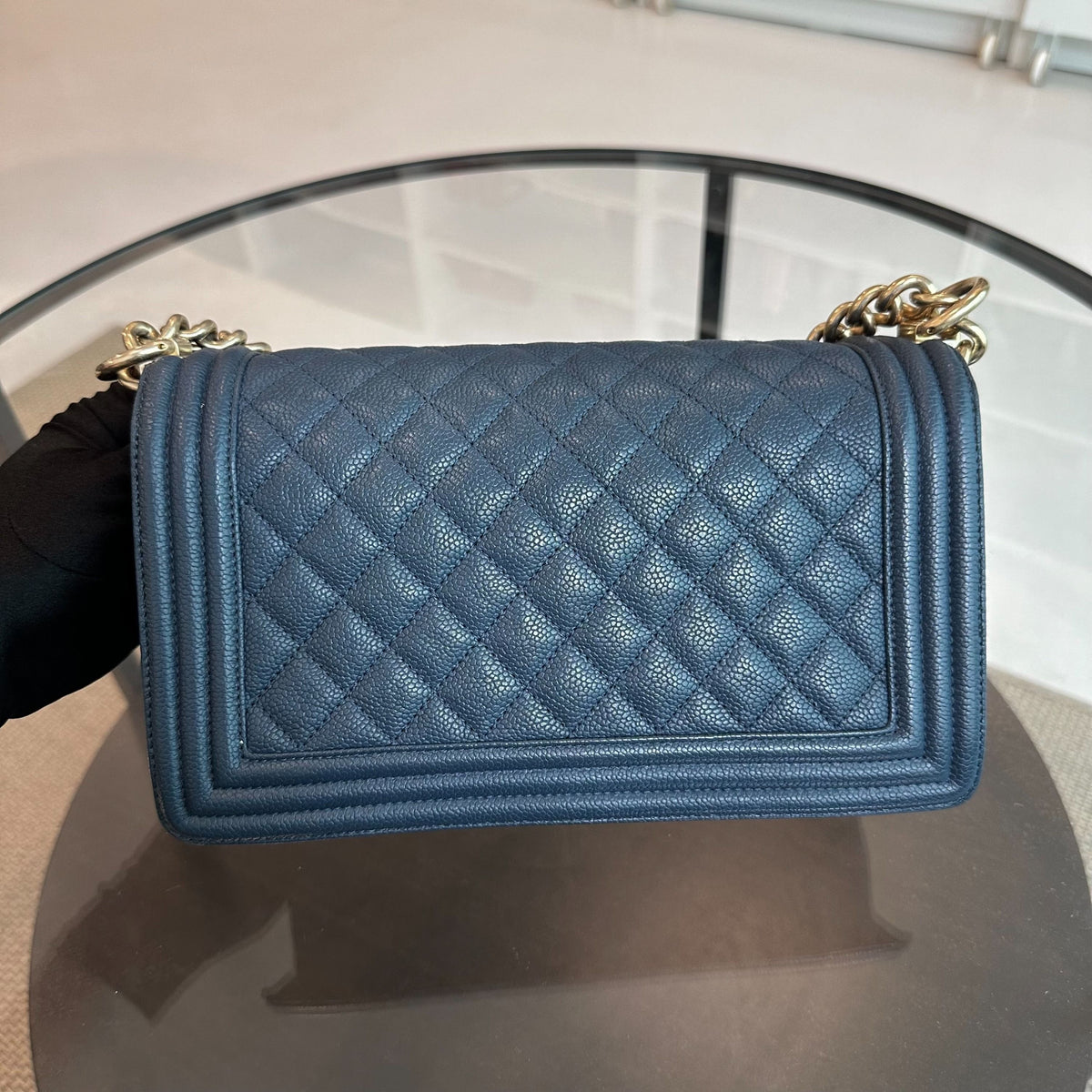 Boy Caviar Old Medium 25 CM Dark Blue GHW No 23