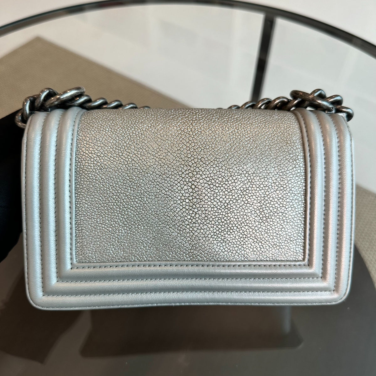 Boy Stingray Small 20CM Silver Gray RSHW No 23