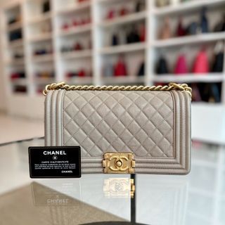 Caviar Boy Old Medium 25cm Leboy Grey GHW No 27