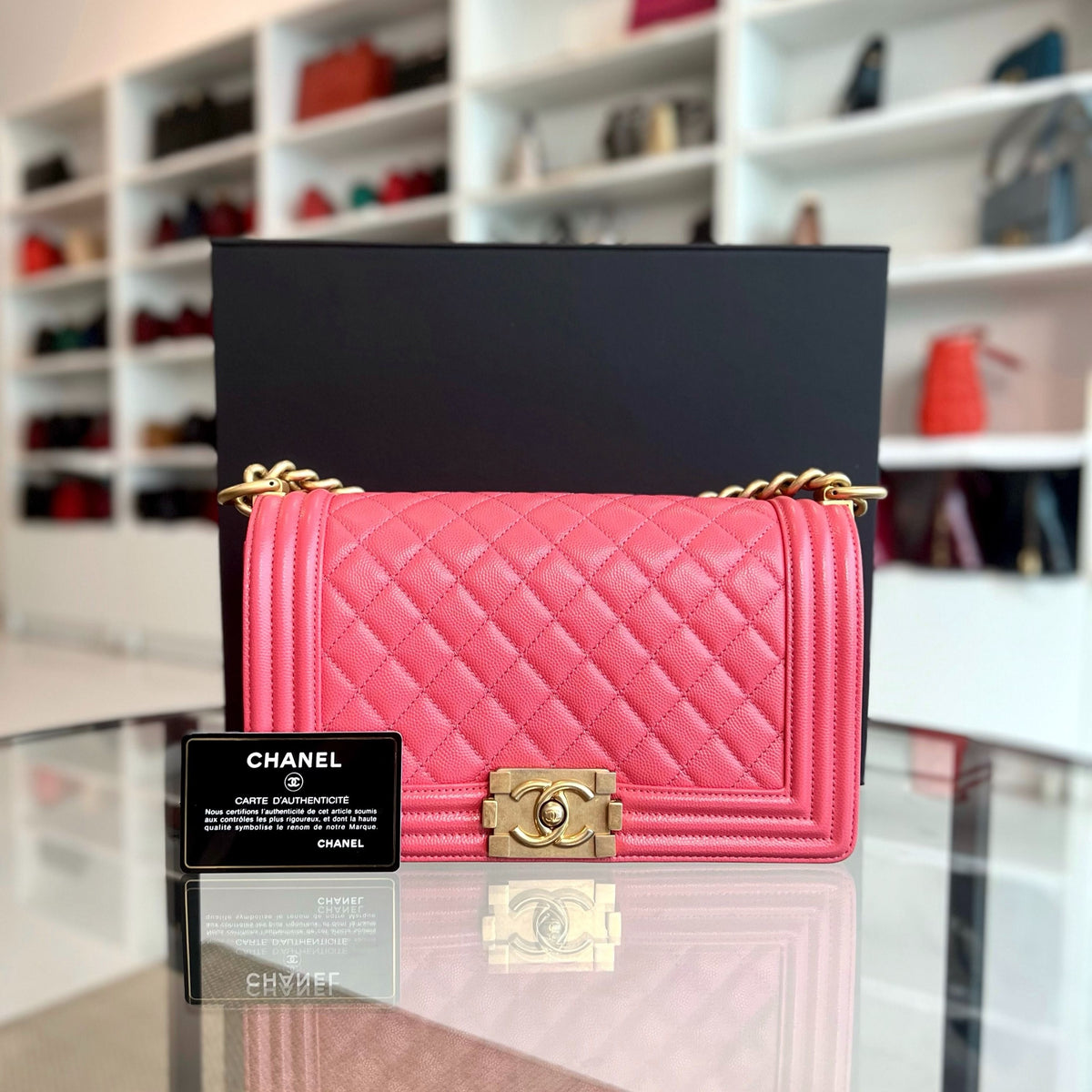Caviar Boy Old Medium 25CM Leboy Peach Pink LGHW No 25