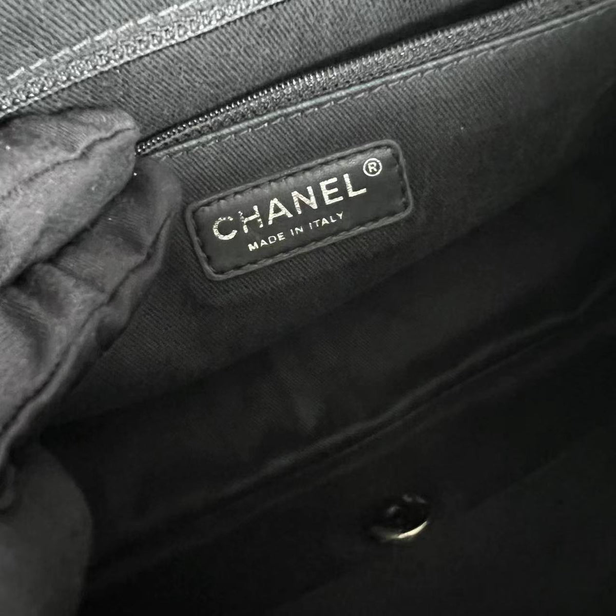 Caviar Easy Flap Jumbo 30CM Quilted Calfskin Purple RSHW No 16