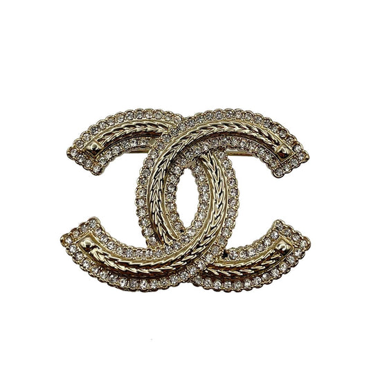 CHANEL BROACH RHINESTONE COCOMARK ACCESSORY B24C 90263149