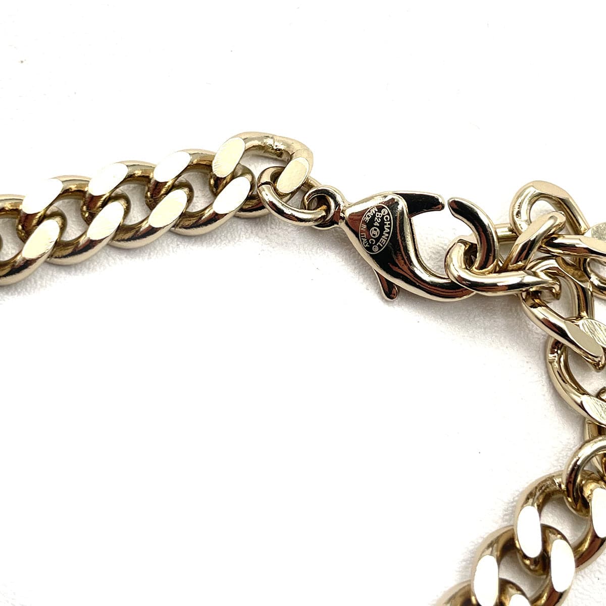 CHANEL CHOKER NECKLACE COCOMARK RHINESTONE ACCESSORY B24C 90262406