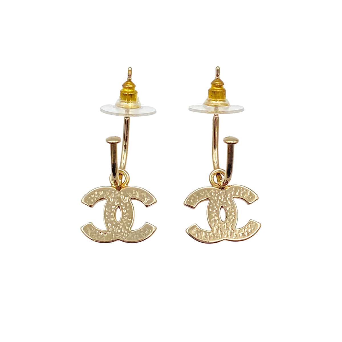 CHANEL EARRINGS RHINESTONE COCOMARK ACCESSORY 08A 90269651