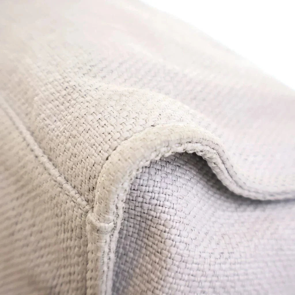 Chanel Medium Gray Raffia Deauville Tote