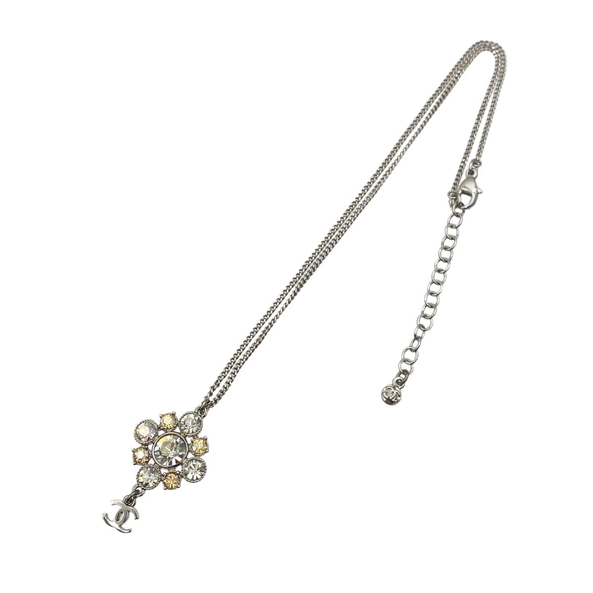 CHANEL NECKLACE COCOMARK RHINESTONE ACCESSORY C11V 90267476