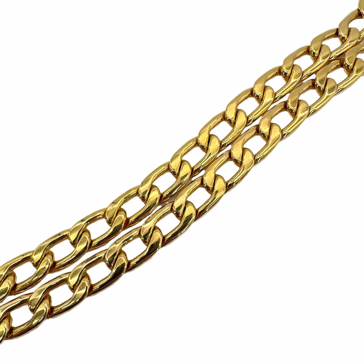 CHANEL VINTAGE CHAIN BELT COCOMARK ACCESSORY 90268922