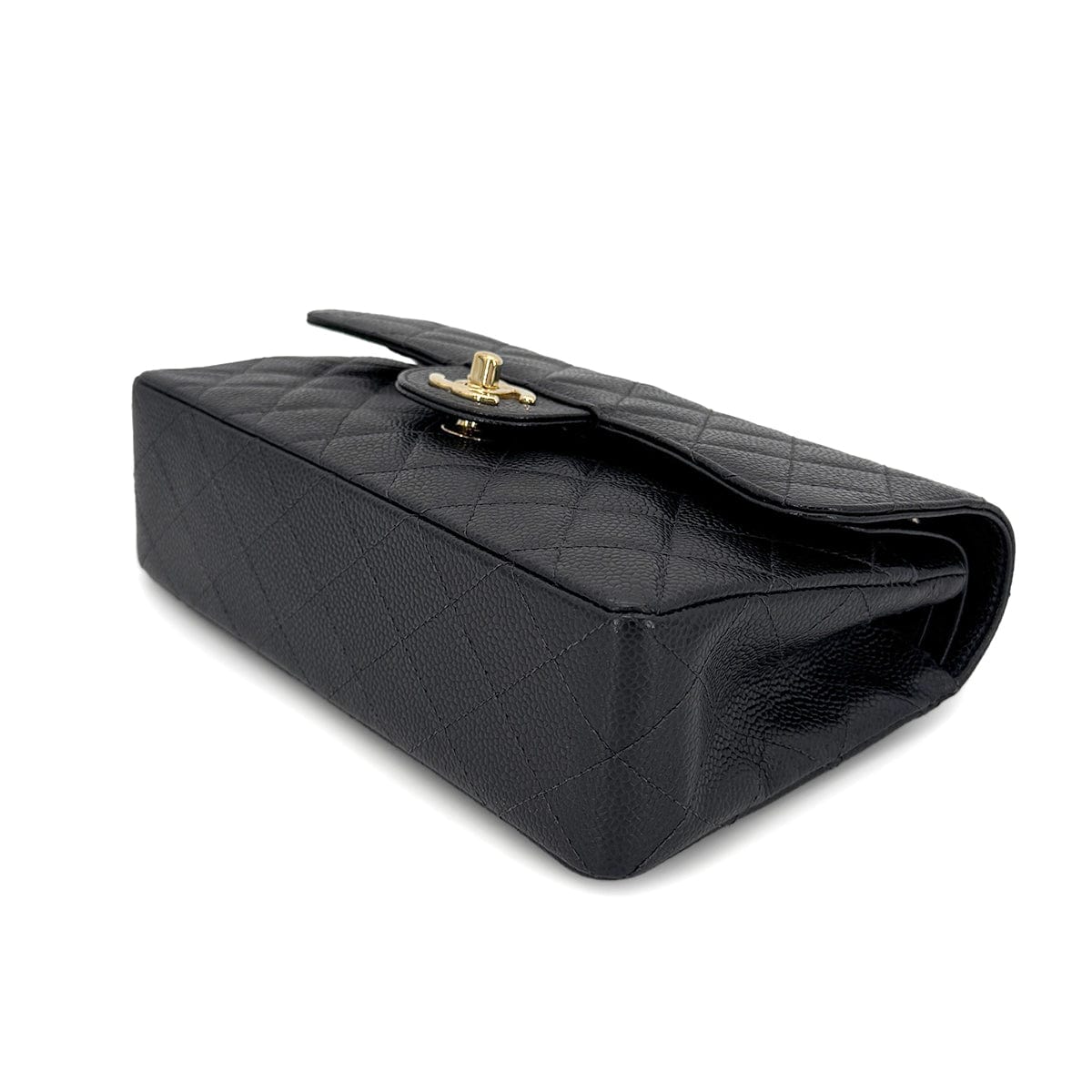 CHANEL VINTAGE CLASSIC FLAP SMALL BLACK CAVIAR SKIN 90267391