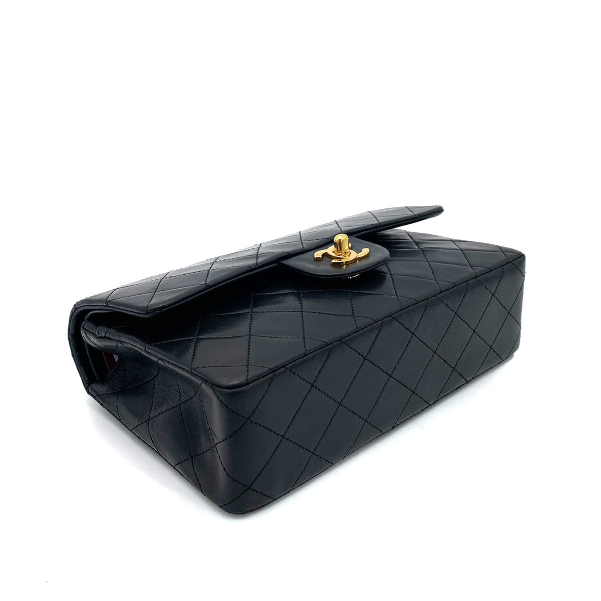Chanel Vintage Classic Flap Small Black Lambskin #0 90255396