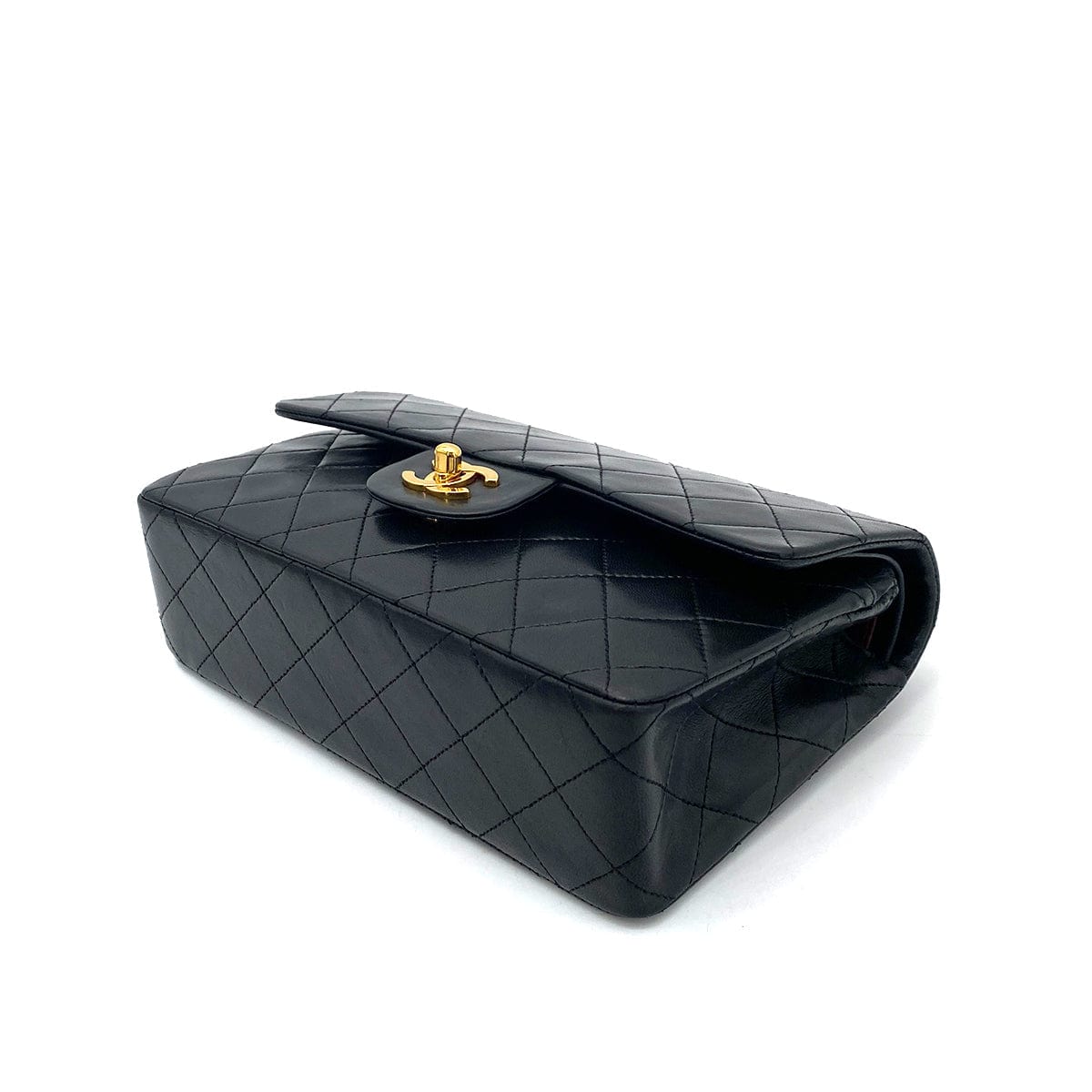 Chanel Vintage Classic Flap Small Black Lambskin #0 90255396