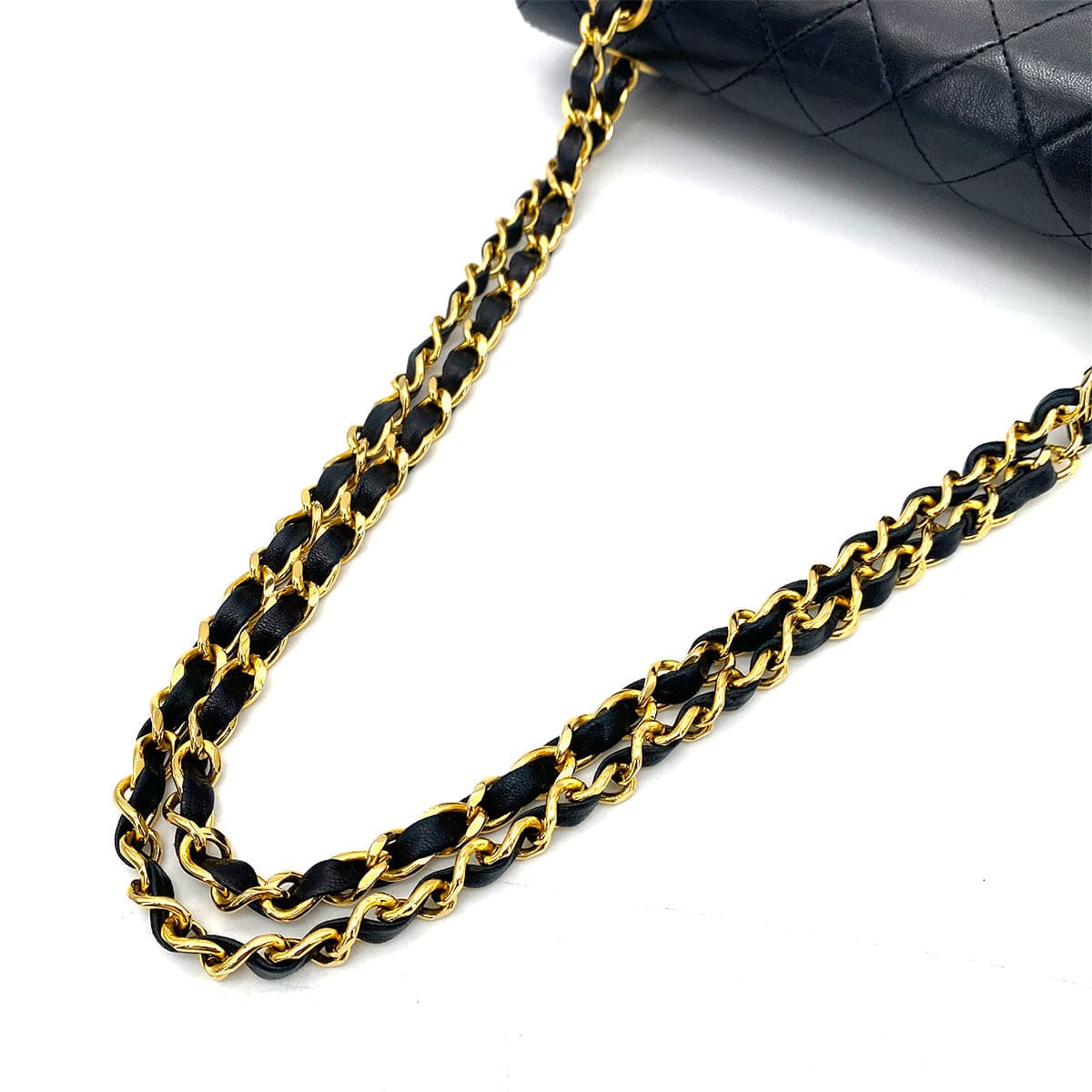 Chanel Vintage Classic Flap Small Black Lambskin #0 90255396