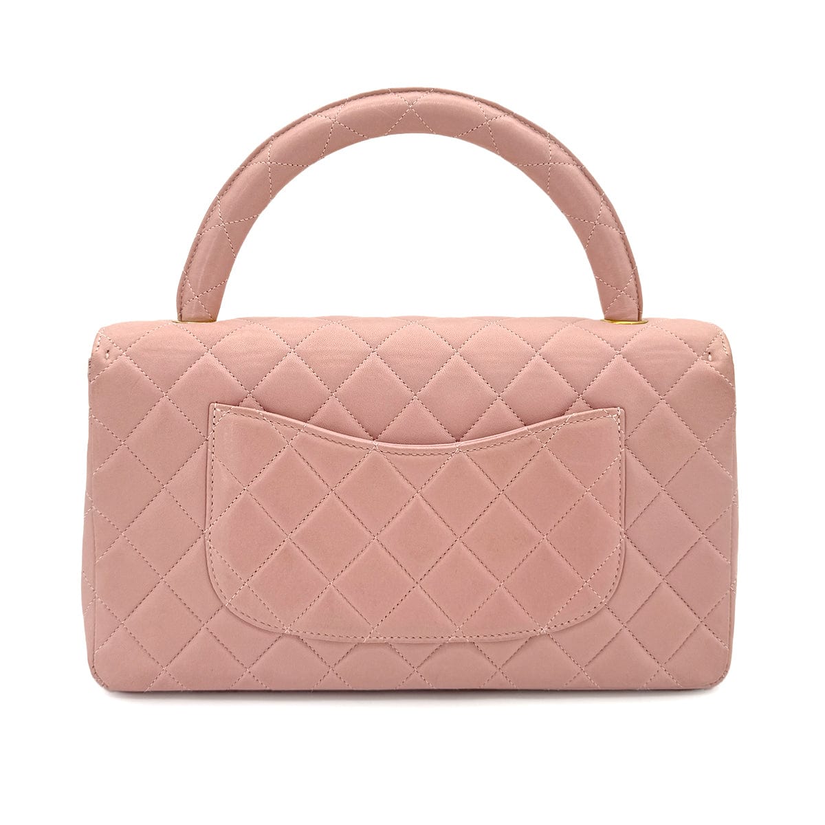 CHANEL VINTAGE PARENT-CHILD BAG PARENTS ONLY PINK LAMB SKIN 90268200