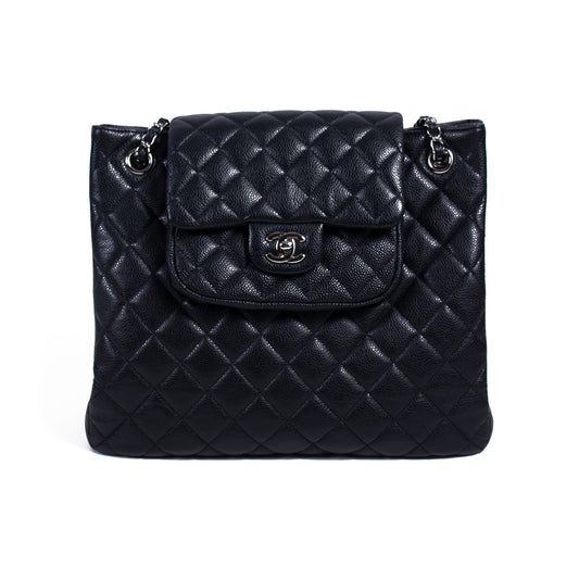 Chanel Paris-Edinburgh Quilted Flap Tote