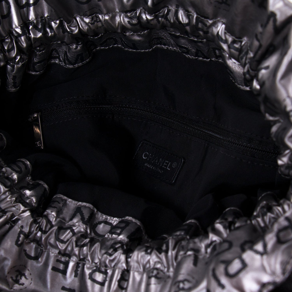 Chanel Unlimited Drawstring Nylon Bag