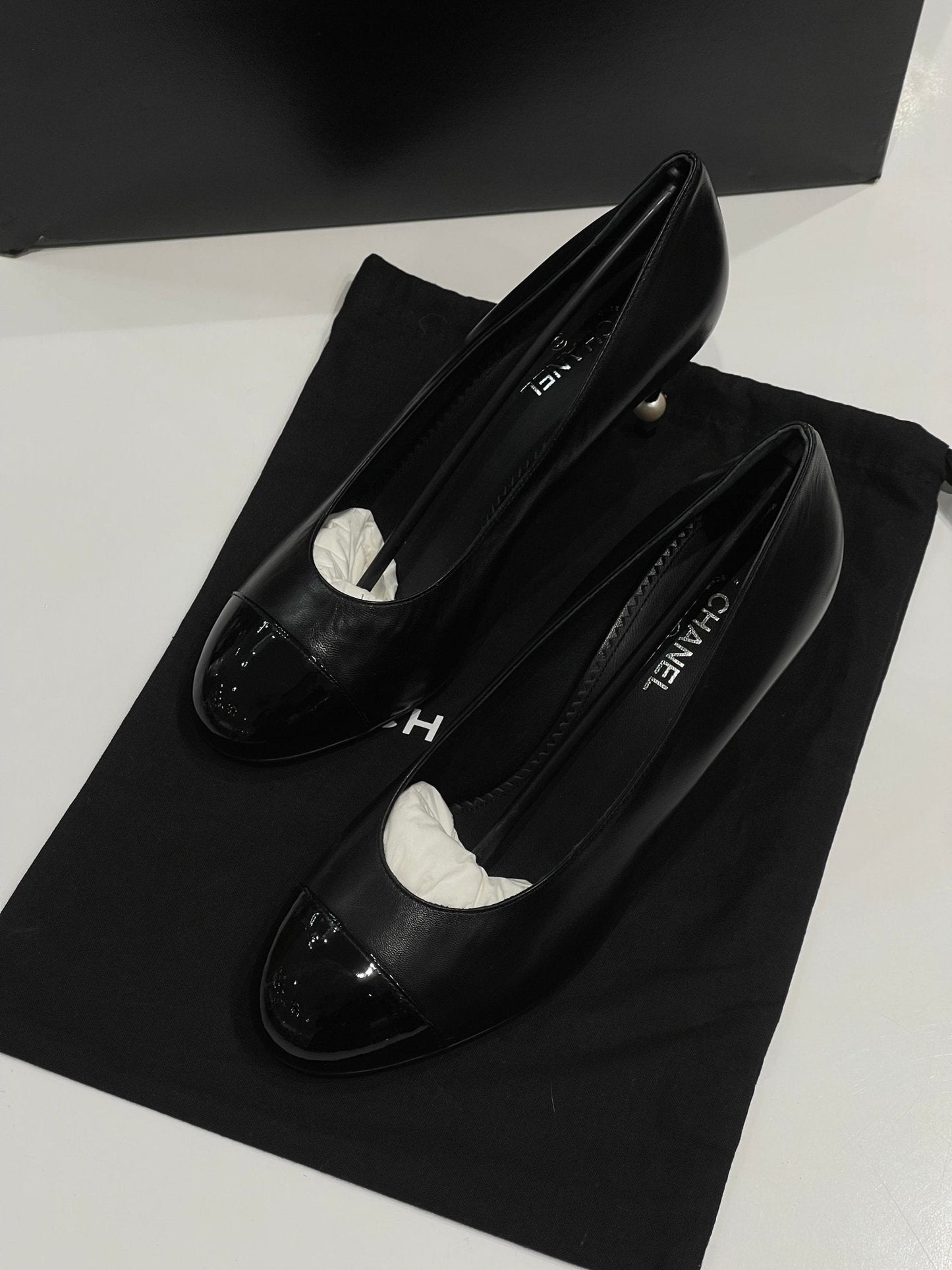 Chanel - Escarpins noirs T38