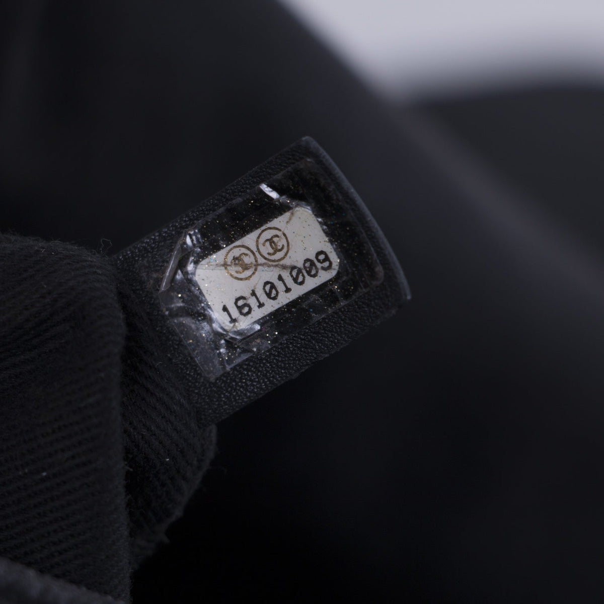 Chanel Stitched Camelia Jersey Flap Bag