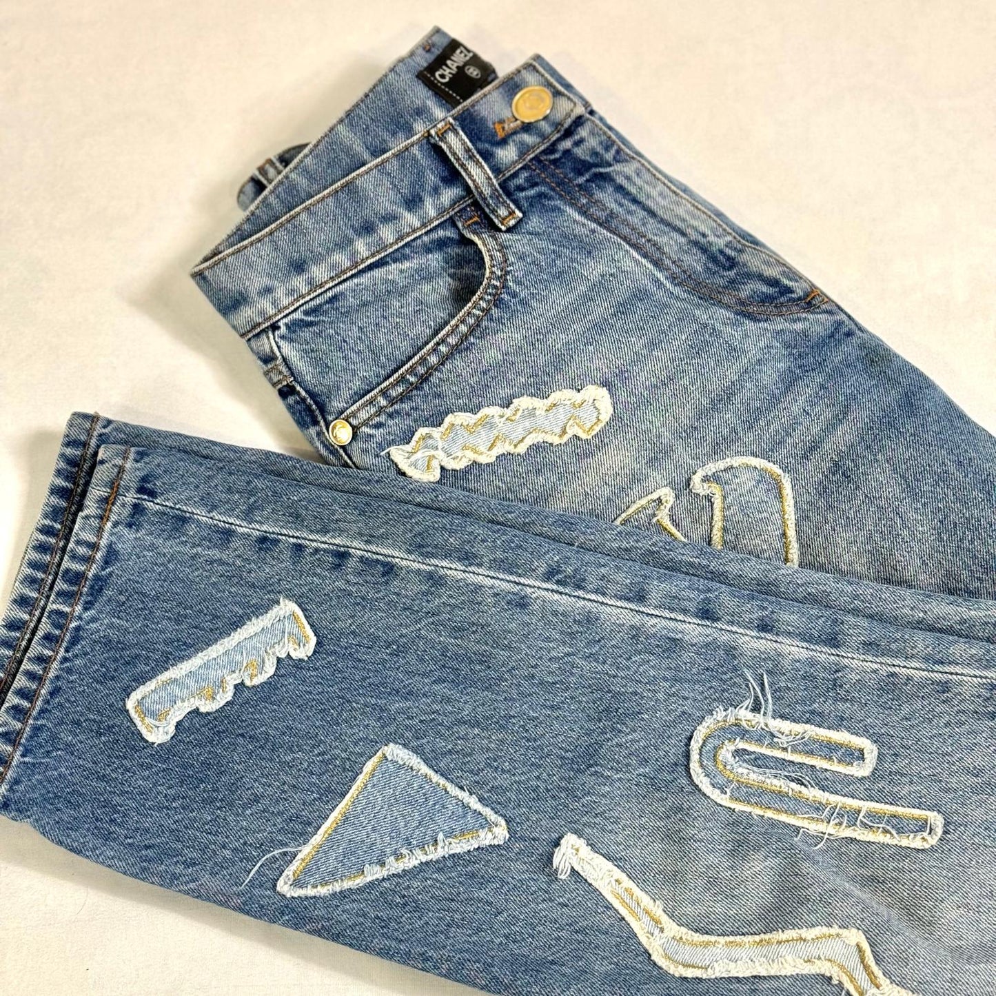 Chanel - Jeans Patchwork