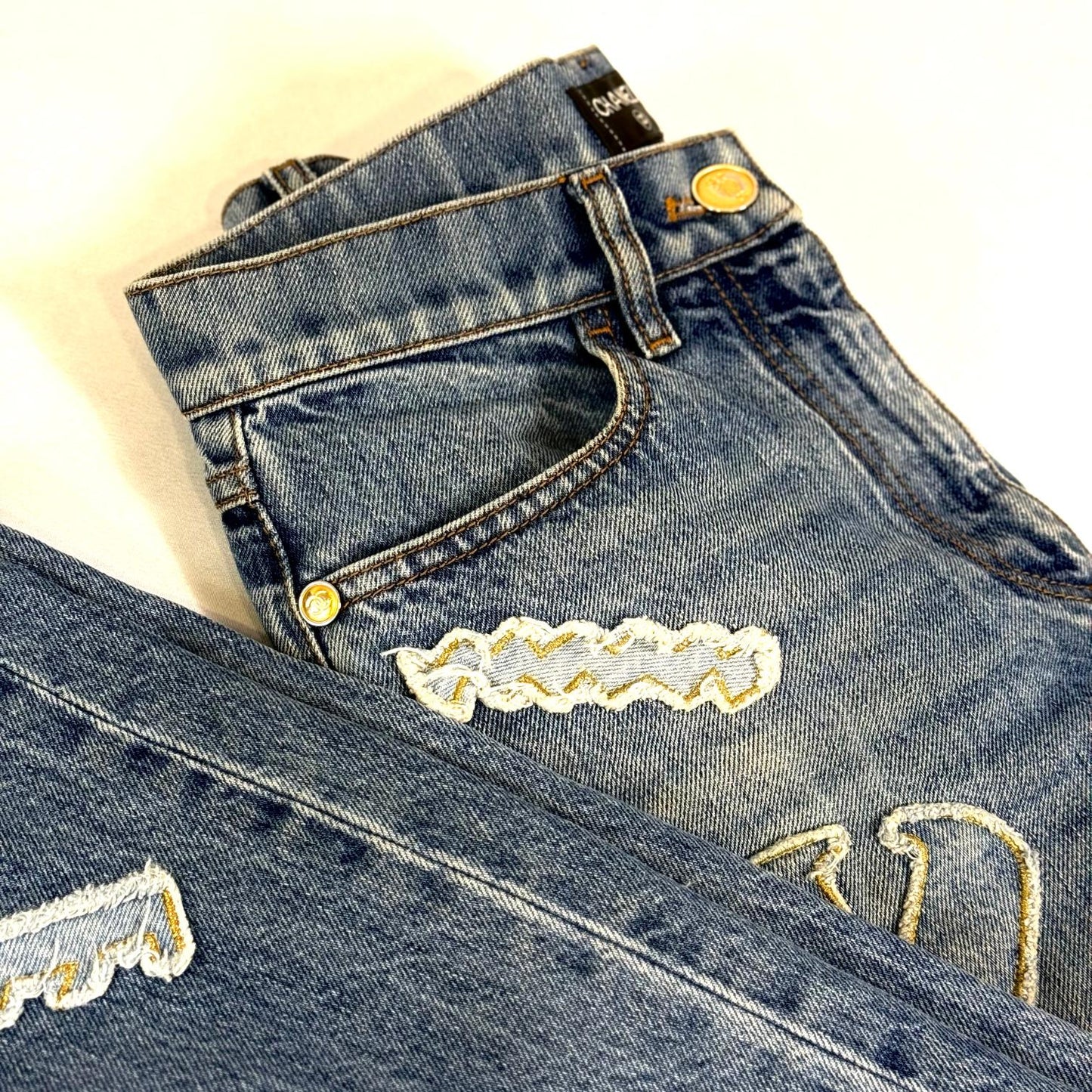 Chanel - Jeans Patchwork