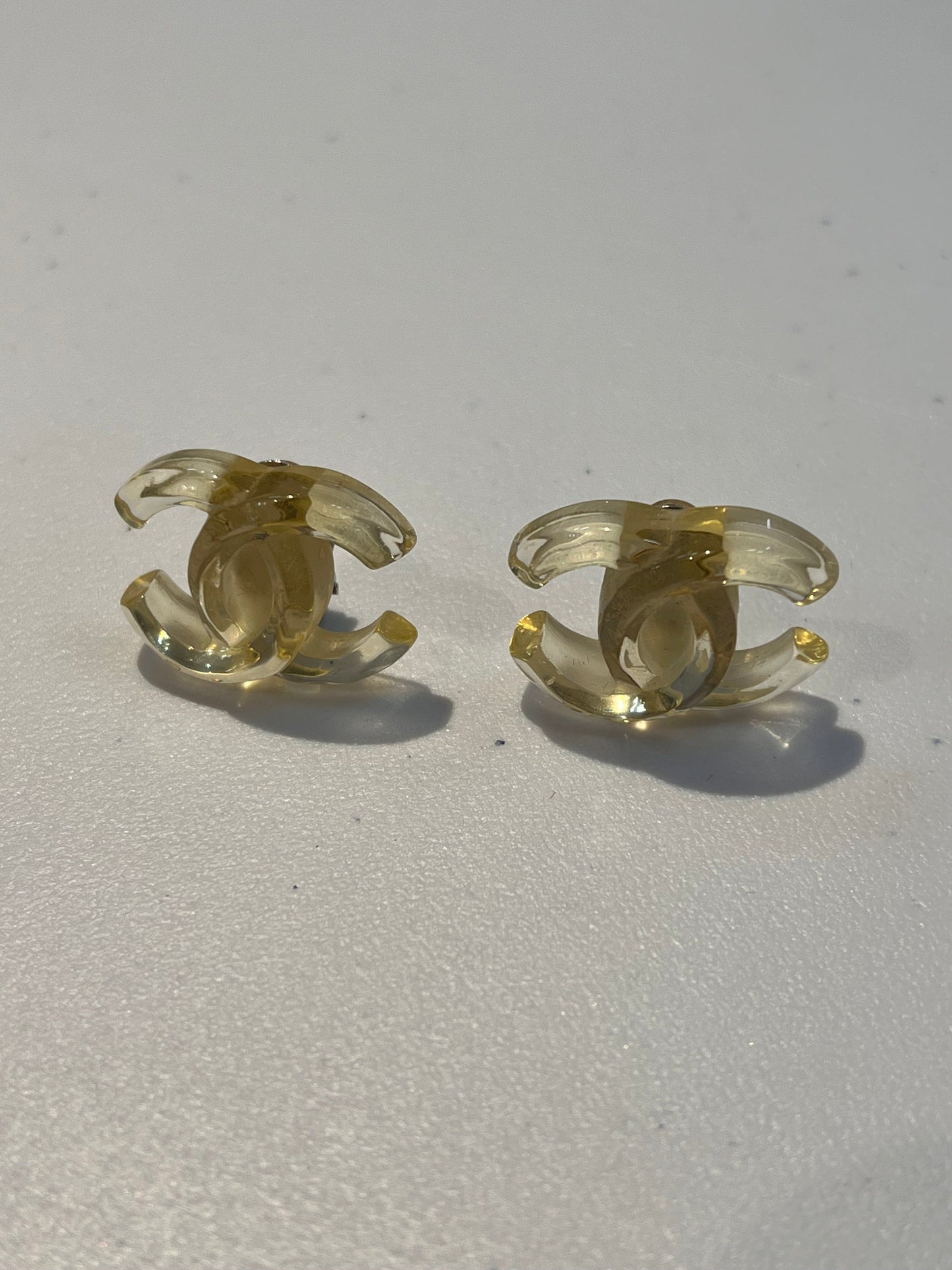 Chanel Clear Acrylic Clip Ons SHW 90269862