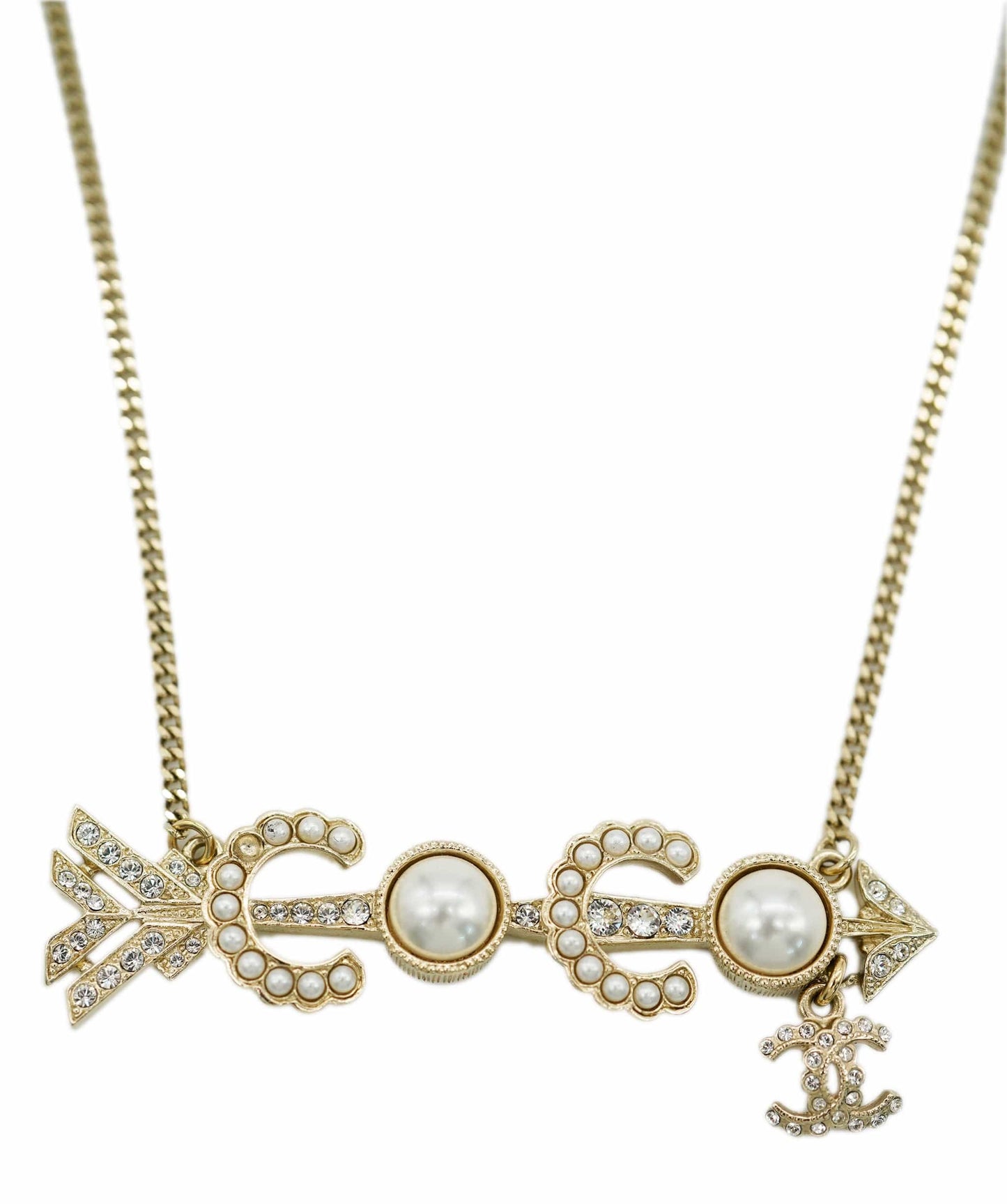 Chanel COCO Arrow Necklace ABL0041