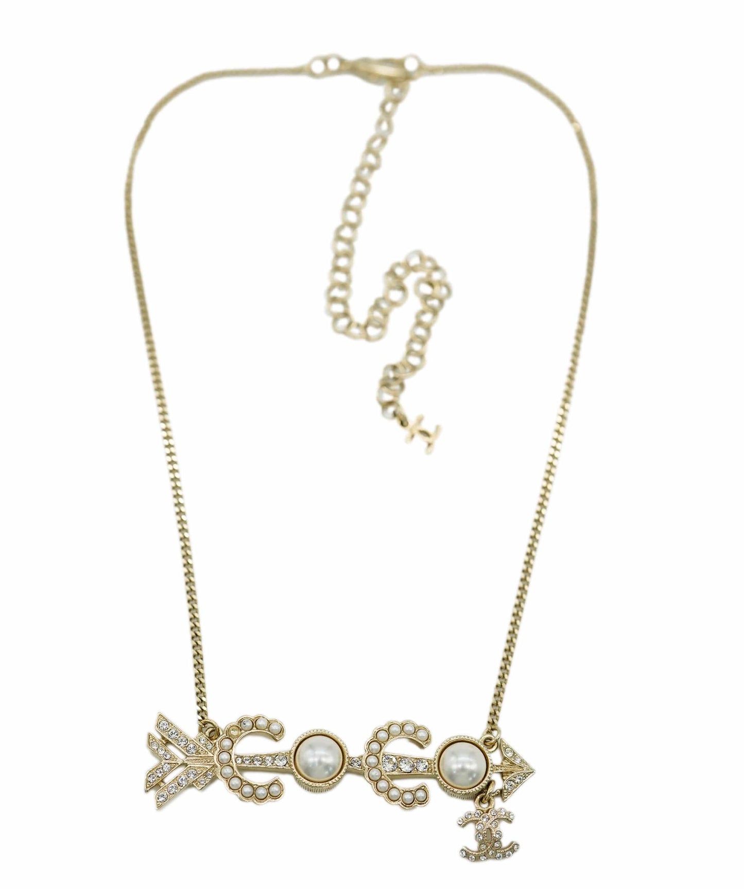 Chanel COCO Arrow Necklace ABL0041