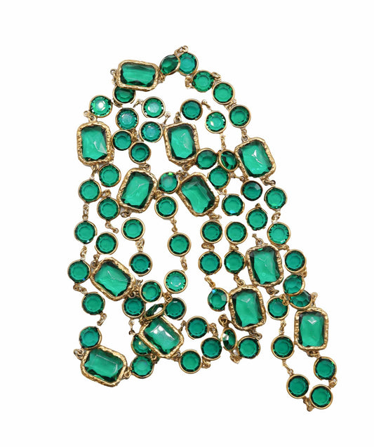 Chanel Green Chiclets - DXBS2524