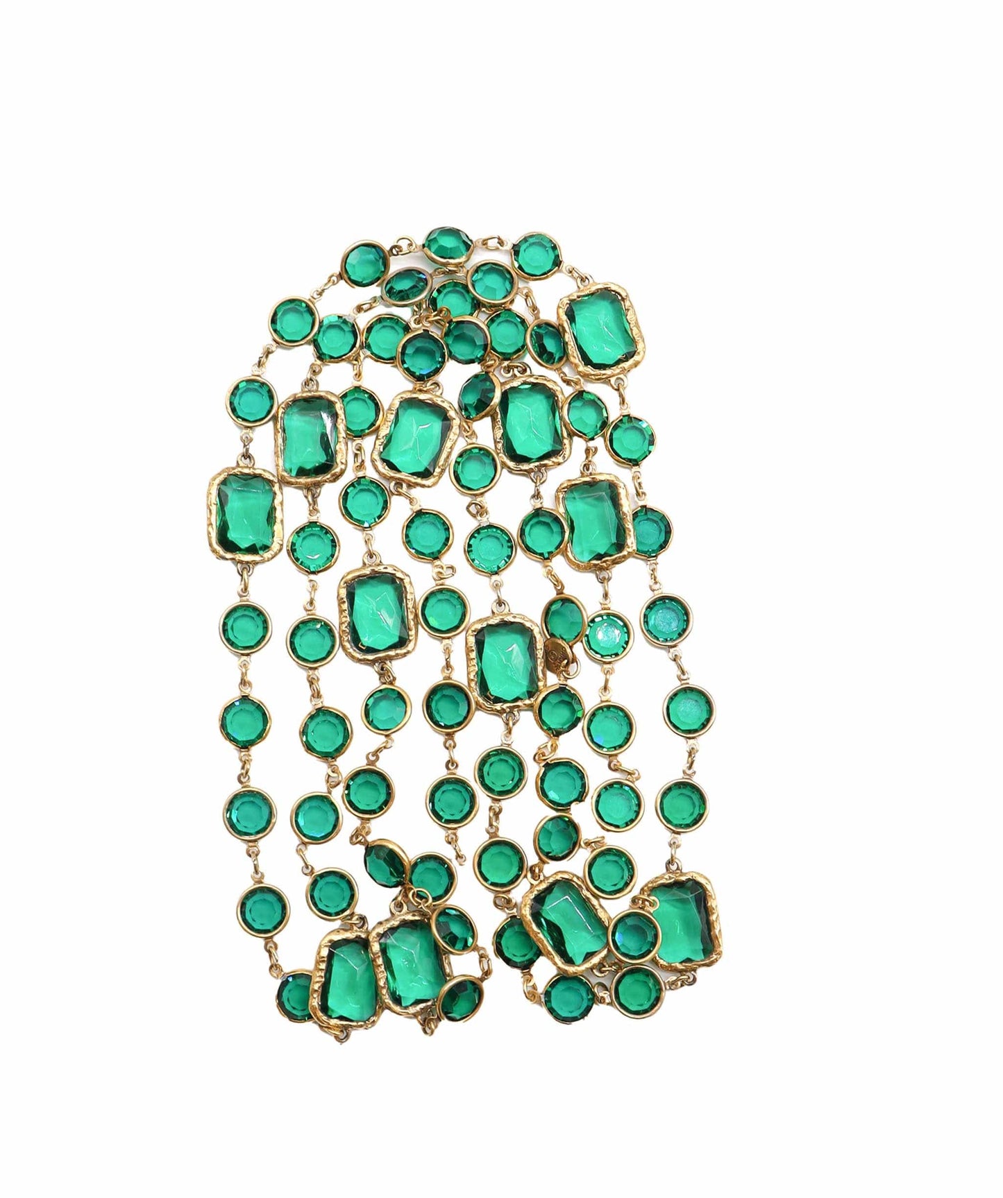 Chanel Green Chiclets - DXBS2524