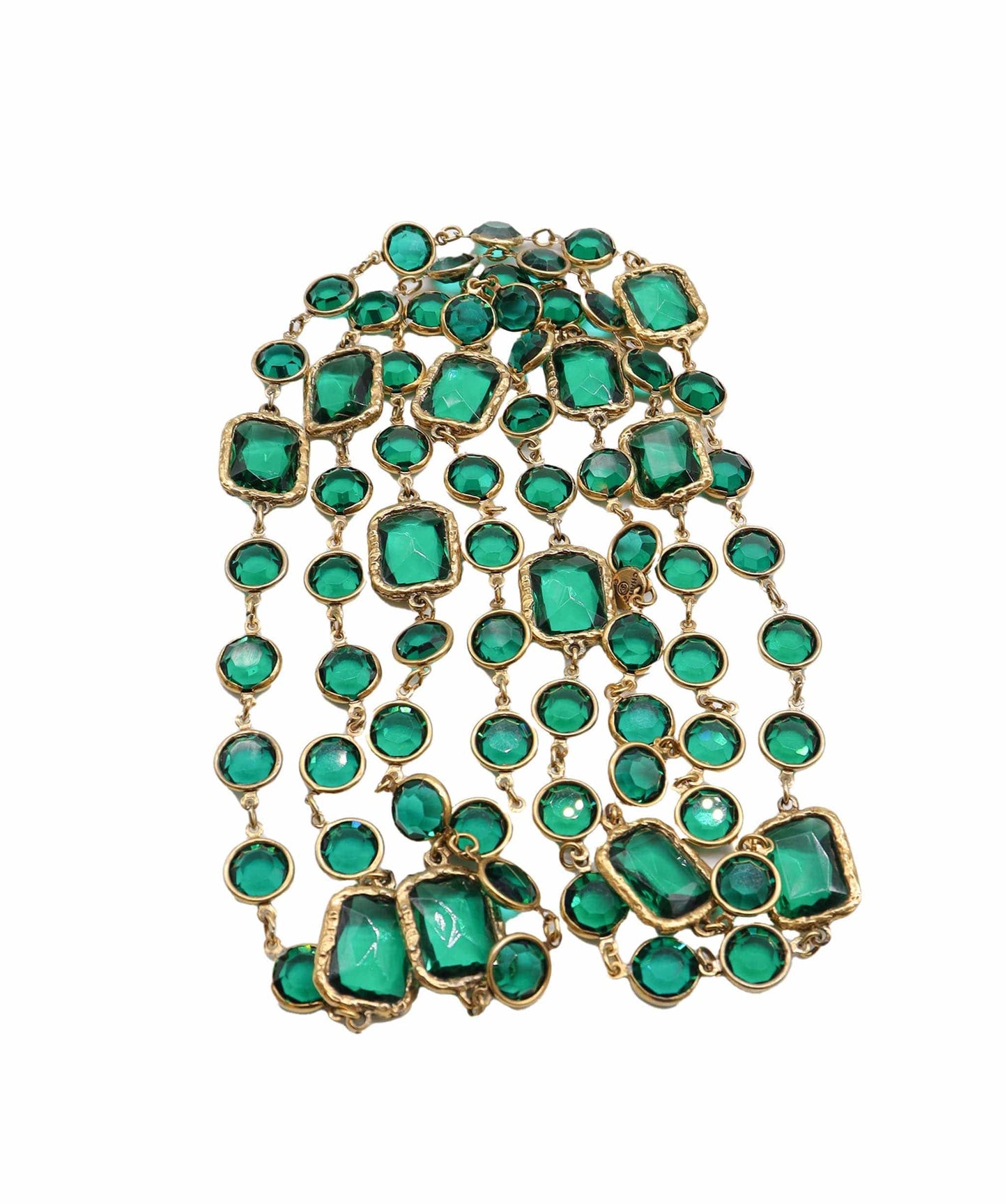 Chanel Green Chiclets - DXBS2524