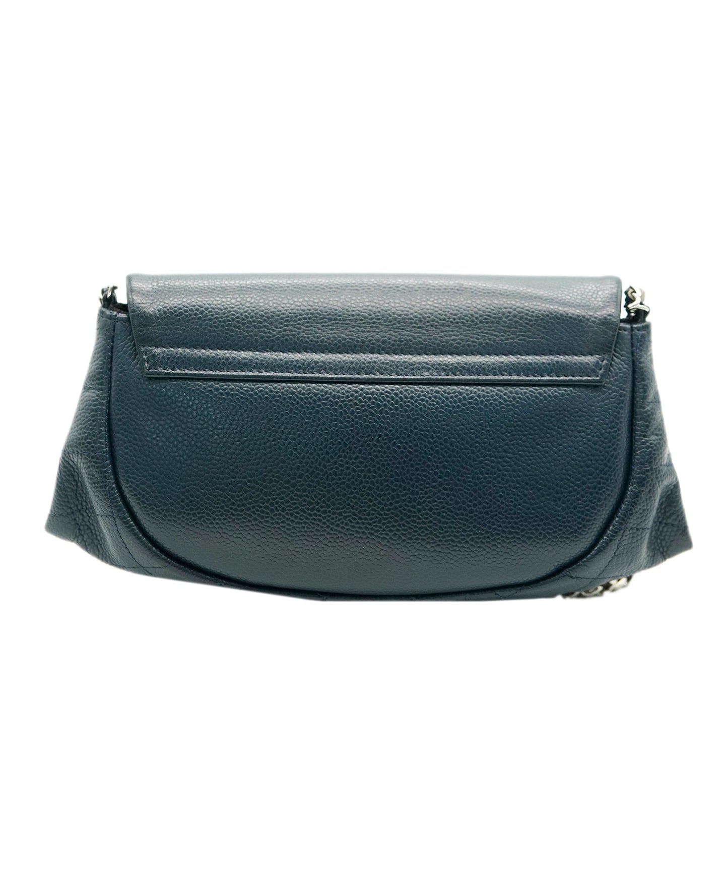 CHANEL NAVY HALF MOON WALLET ON CHAIN ALC2097
