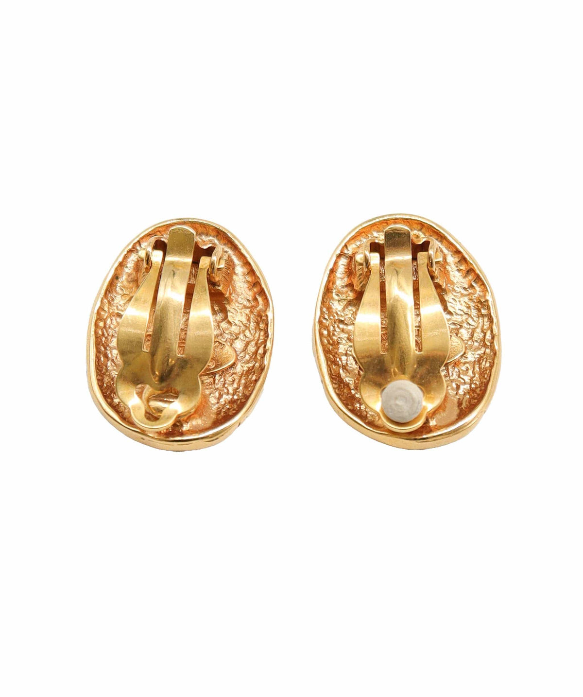 CHANEL VINTAGE EARRINGS ROUND COCOMARK ACCESSORY DXBS2857