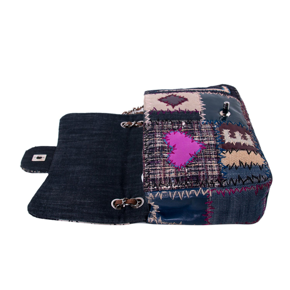 Chanel Patchwork Jumbo Single Flap Bag