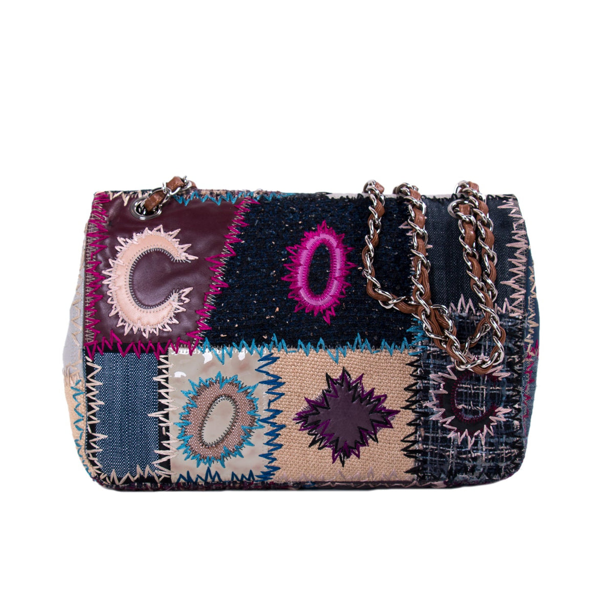 Chanel Patchwork Jumbo Single Flap Bag