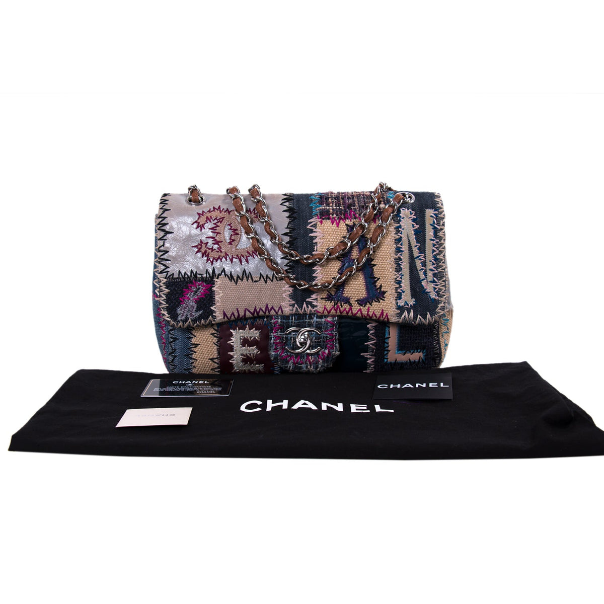 Chanel Patchwork Jumbo Single Flap Bag