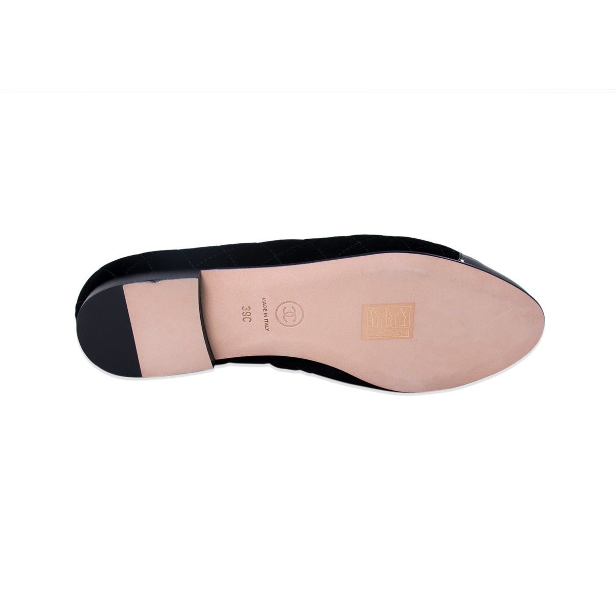 Chanel Quilted Velvet CC Loafers
