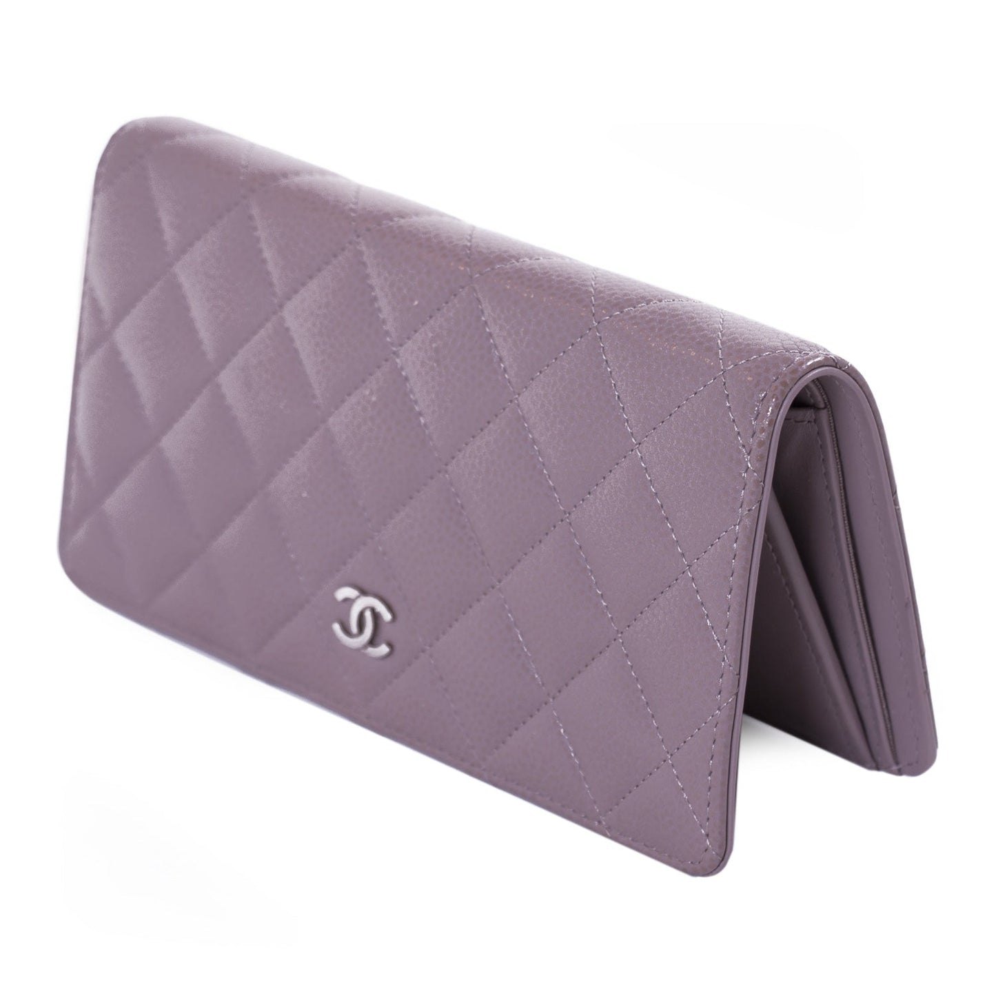 Chanel Quilted CC Long Flap Wallet