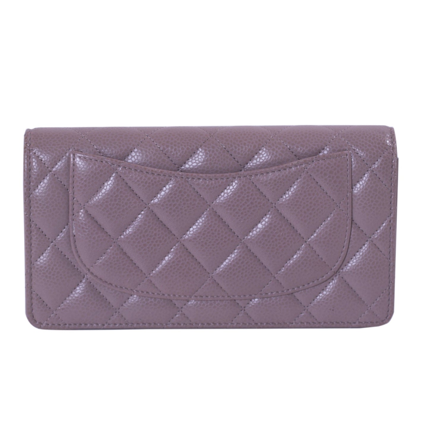 Chanel Quilted CC Long Flap Wallet