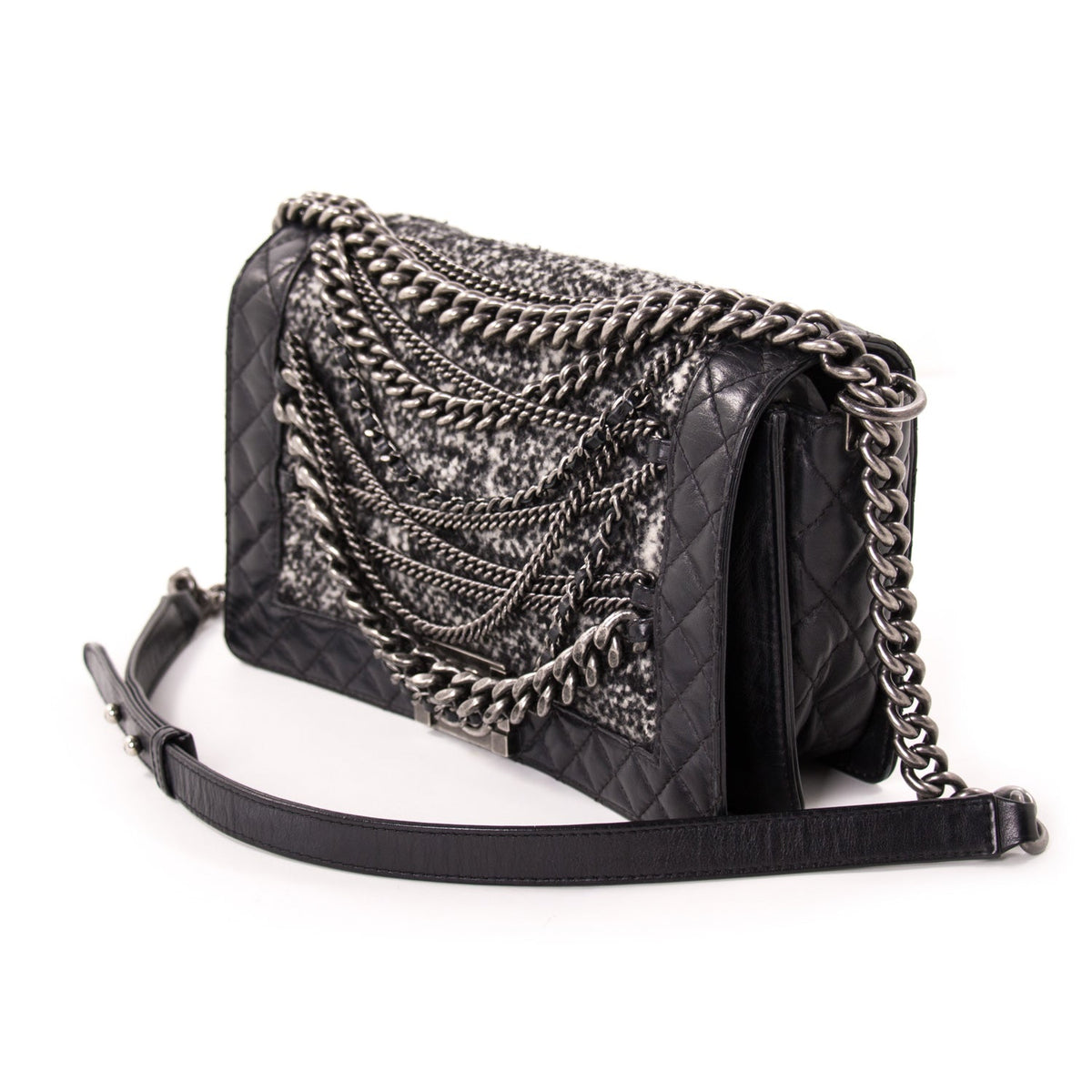 Chanel New Medium Enchained Boy Flap Bag