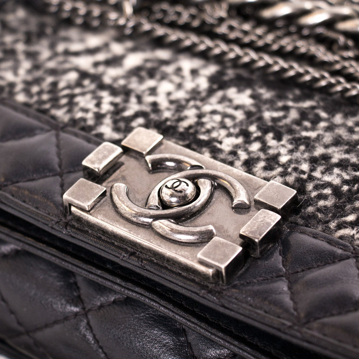 Chanel New Medium Enchained Boy Flap Bag