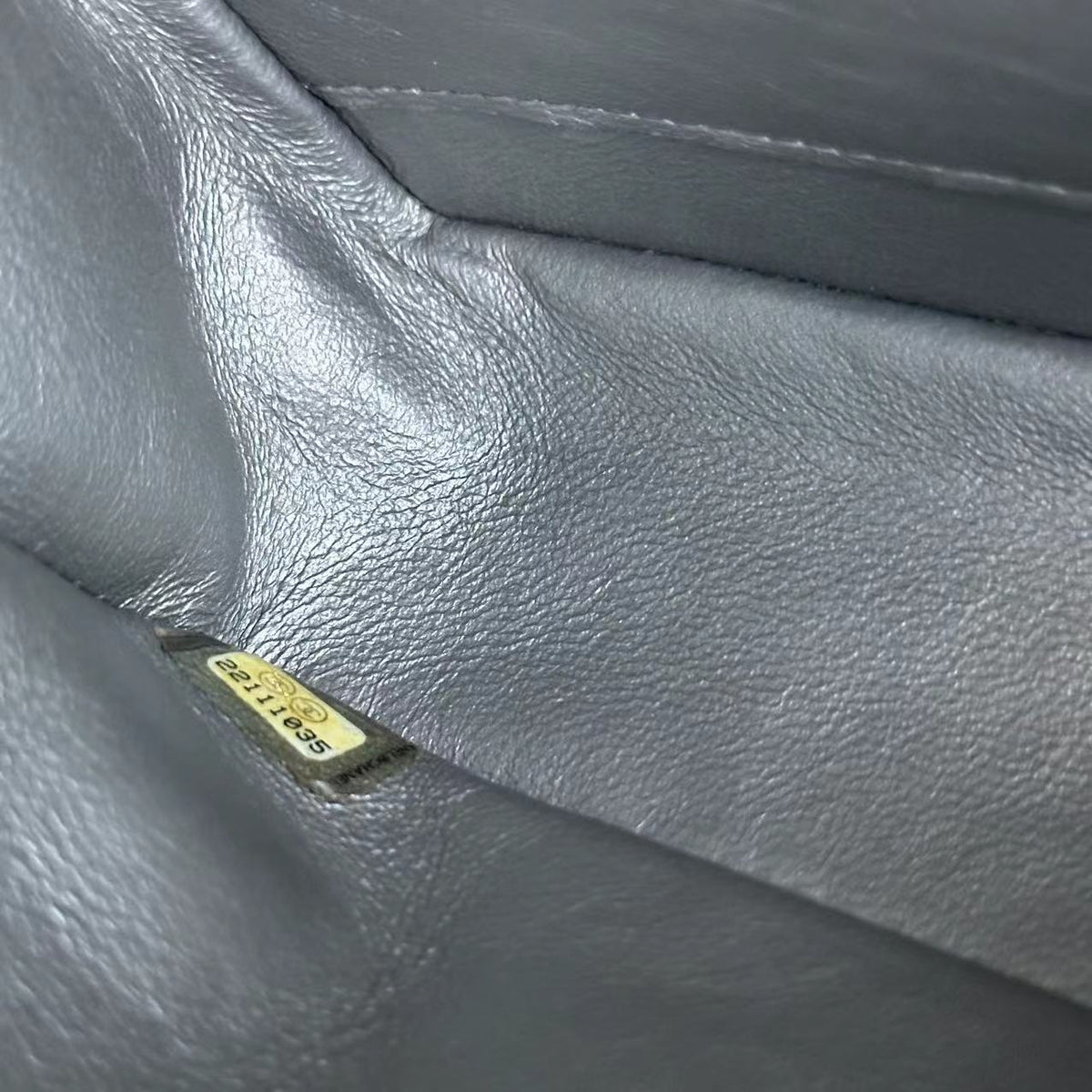 Calfskin Double Flap Metallic Pixelated Pixel Limited Edition No 21