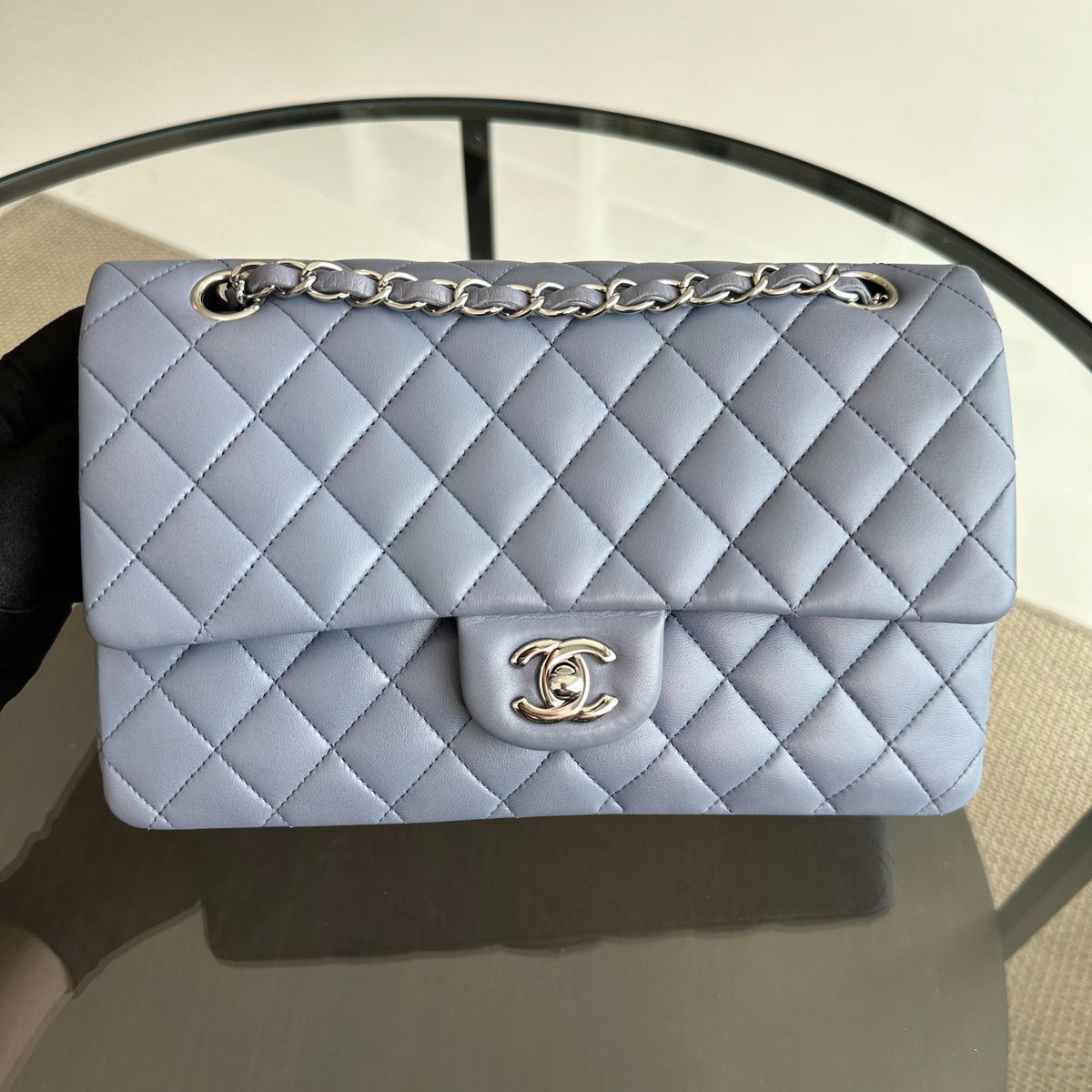 Lambskin Haze Blue SHW No 15