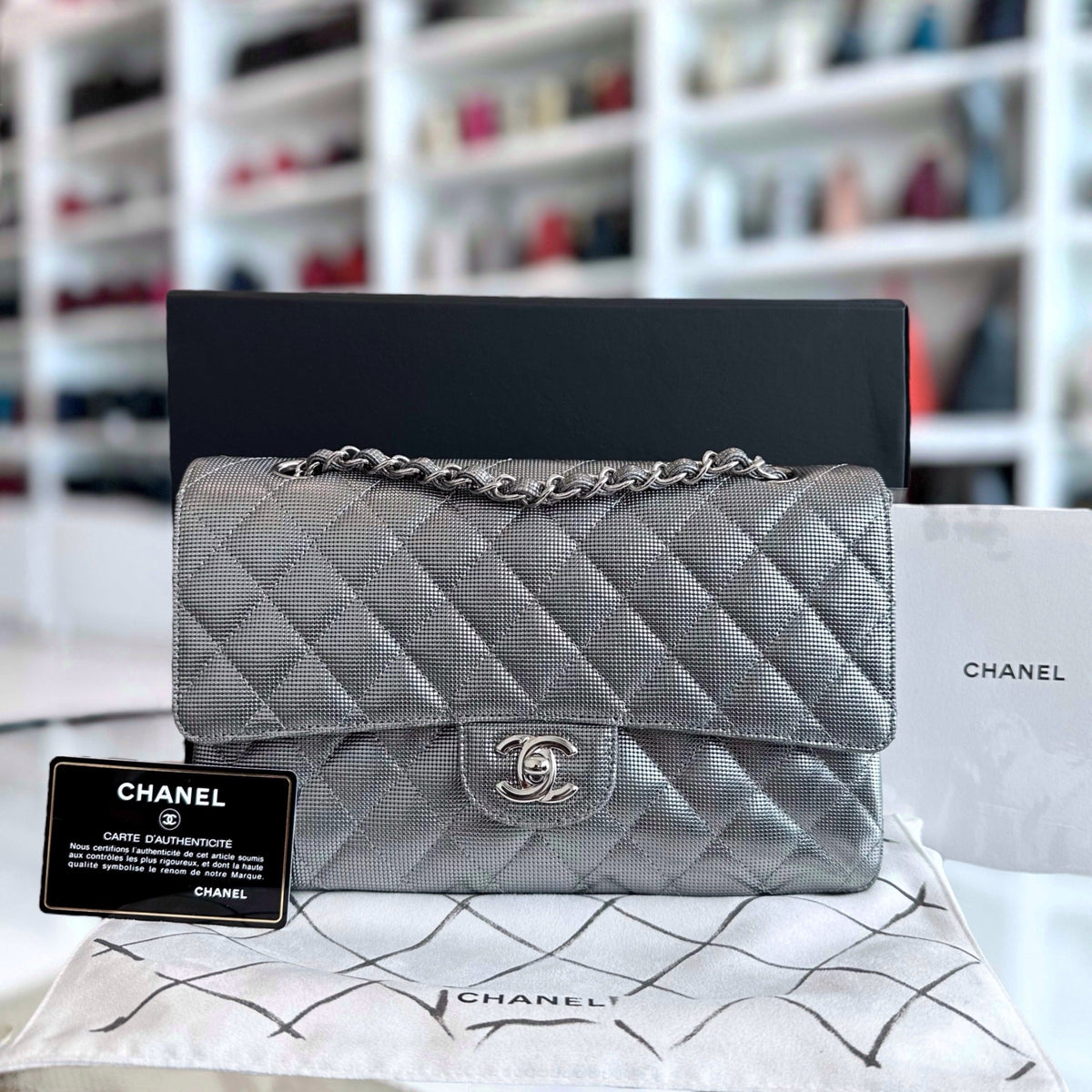 Metallic Pixel Calfskin Limited Edition No 21