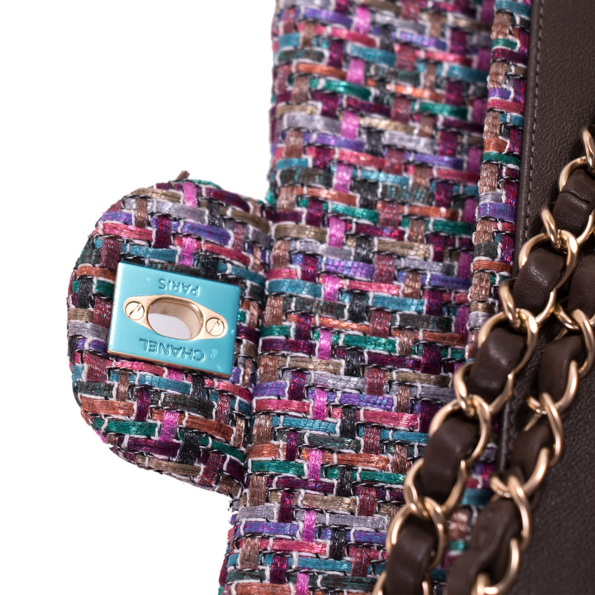 Chanel Medium Multicolor Double Flap Bag